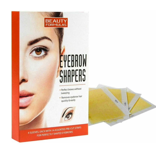 BEAUTY FORMULAS EYEBROW SHAPERS 4 SLEEVES